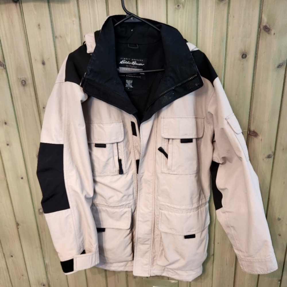 Eddie Bauer Weather Edge Shell Mens Parka Small